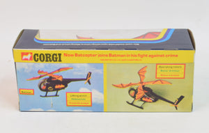 Corgi 925 Batcopter Mint/Lovely box 'Harrier' Collection