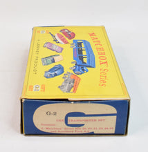 Matchbox Lesney G-2 Car Transporter Gift Set Very Near Mint/Boxed 'Hard Rock' Collection