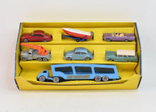 Matchbox Lesney G-2 Car Transporter Gift Set Very Near Mint/Boxed 'Hard Rock' Collection