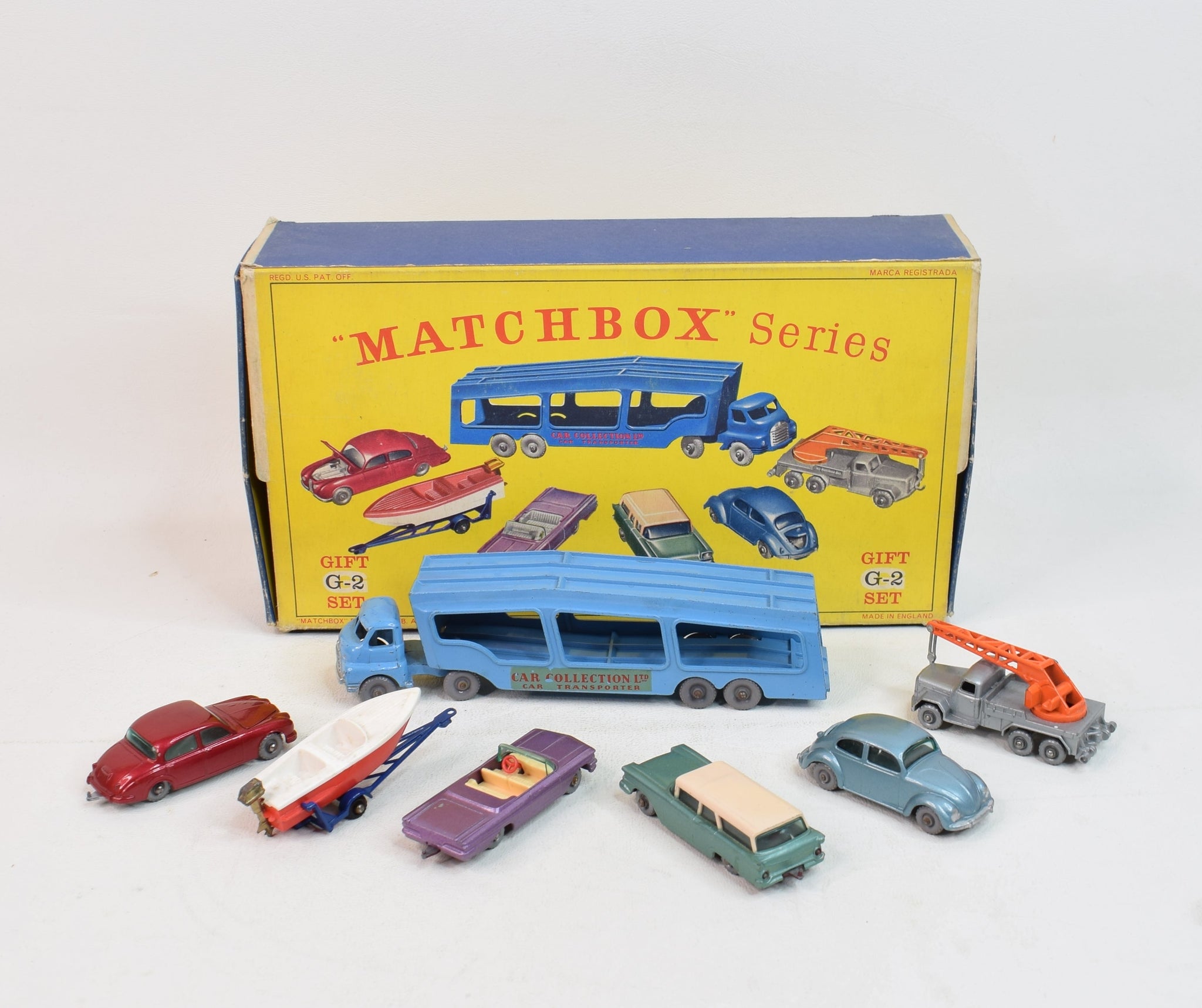 Matchbox store car transporter