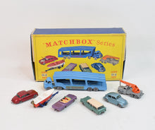 Matchbox Lesney G-2 Car Transporter Gift Set Very Near Mint/Boxed 'Hard Rock' Collection