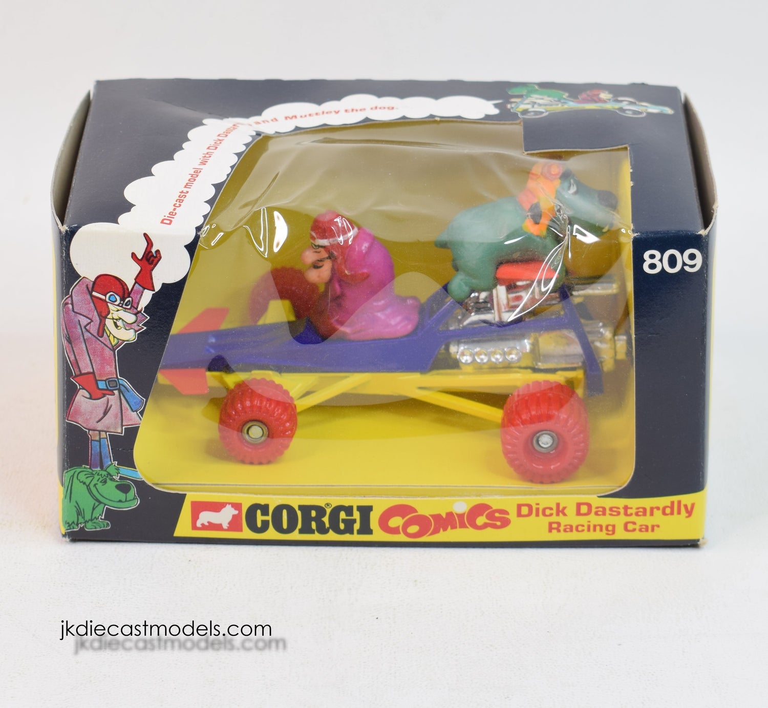 Lot 595 - A CORGI #809 Dick Dastardly Racing Car from