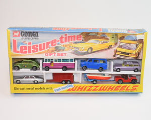 Corgi Juniors 3005 U.S Export Leisure-time gift set Virtually Mint/Boxed The 'JJP Vancouver' Collection (Rare 5 spoke whizzwheels issue)