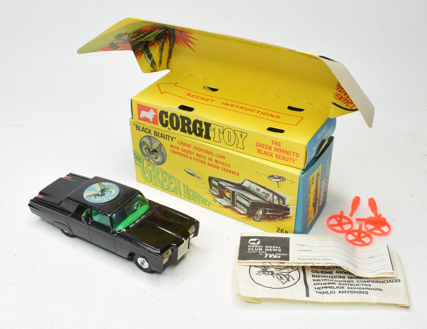 Corgi toy 268 Green Hornet Very Near Mint/Boxed