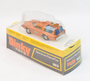 Dinky toys 103 Spectrum Patrol Car Virtually Mint/Boxed (Appears unopened)