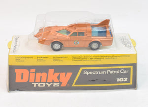 Dinky toys 103 Spectrum Patrol Car Virtually Mint/Boxed (Appears unopened)