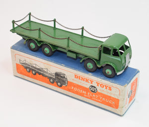 Dinky Toys 505 1st type Foden Chain Wagon Very Near Mint/Boxed