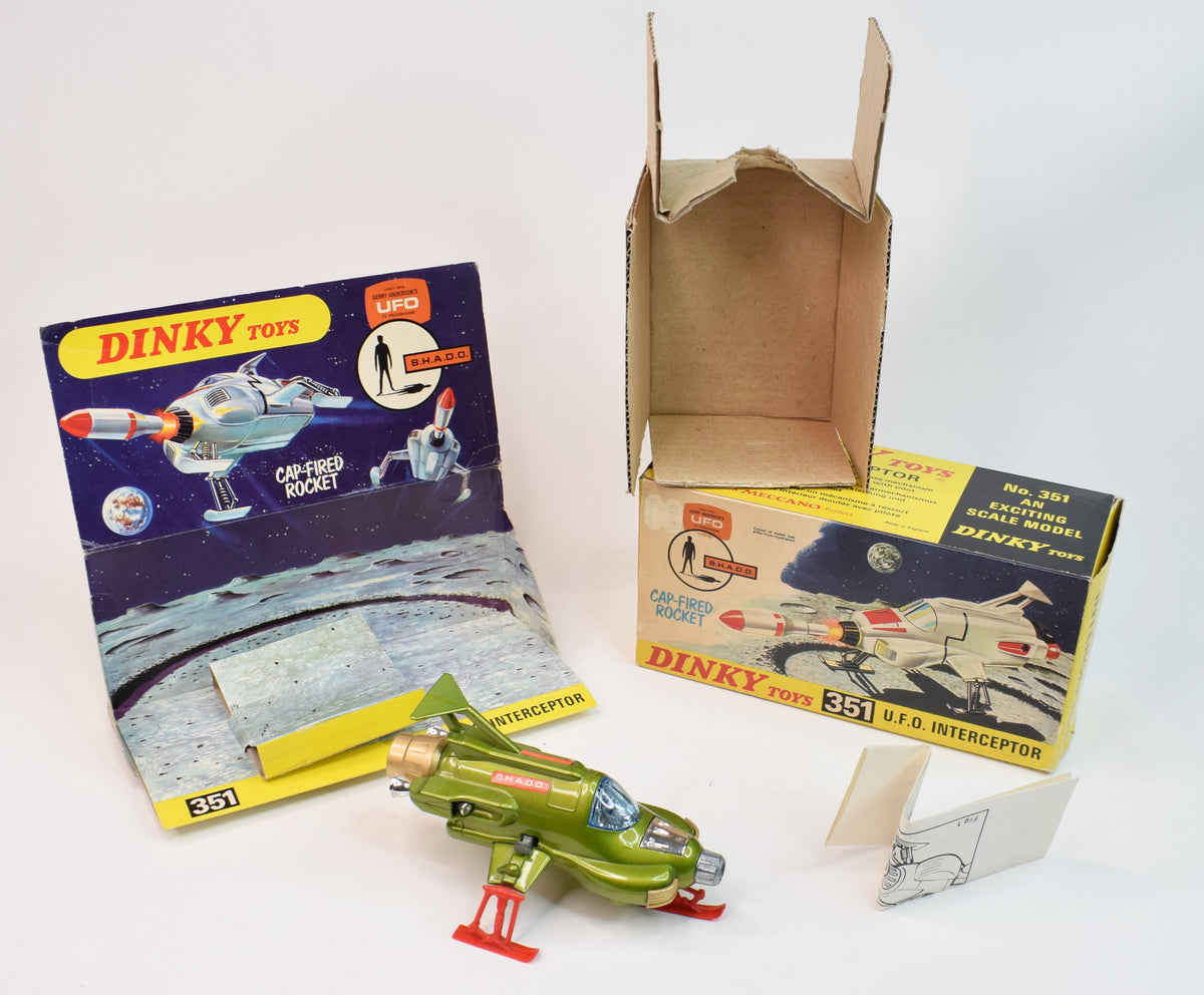 Dinky toys 351 SHADO UFO Interceptor Very Near Mint/Boxed