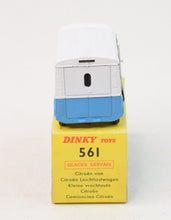 French Dinky Toys 561 Camionette 'Glaces Gervais' Virtually Mint/Nice box