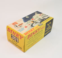 Dinky toys 351 SHADO UFO Interceptor Very Near Mint/Boxed