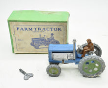 Charben's Mechanical Farm Tractor Near Mint/Boxed (Incredibly rare blue version March 1951)
