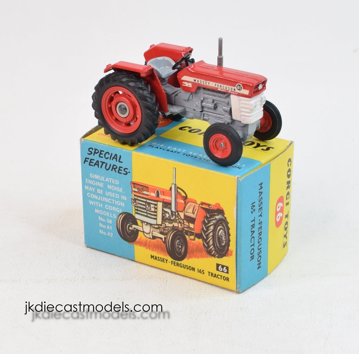 Corgi Toys 66 Massey-Ferguson Tractor Virtually Mint/Boxed