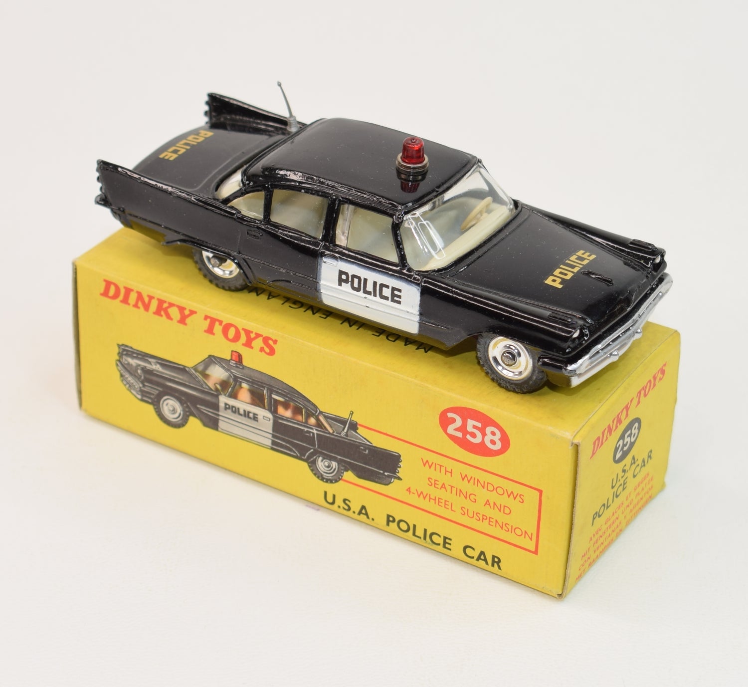 Dinky toys 258 Desoto Fireflite Virtually Mint/Boxed 'Carlton' Collection