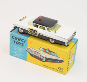 Corgi Toys 481 Chevrolet 'Police' Car Virtually Mint/Boxed The 'JJP Vancouver' Collection