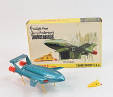 Dinky toy 101 Thunderbird 2 + 4 Very Near Mint/Boxed (French export)