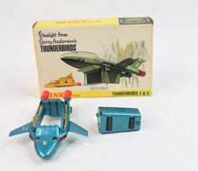 Dinky toy 101 Thunderbird 2 + 4 Very Near Mint/Boxed (French export)