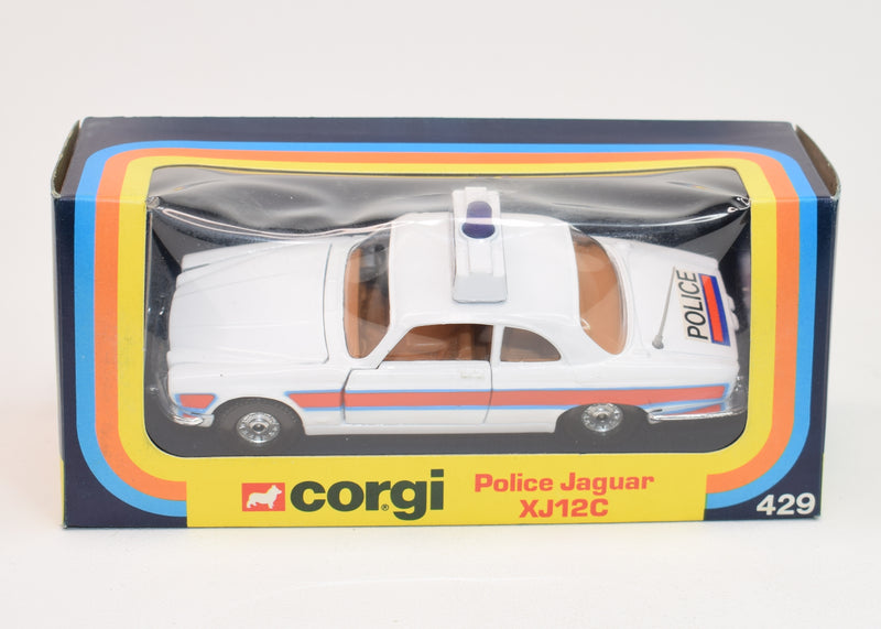 Corgi 414 Coastguard Jaguar XJ12C - MINT from 1975 - Old