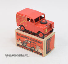 Morestone Breakdown Service Unit Land-Rover Virtually Mint/Boxed