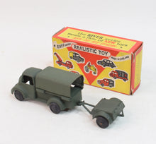 River series - Non Mechanical Army truck & trailer- Virtually Mint/Boxed
