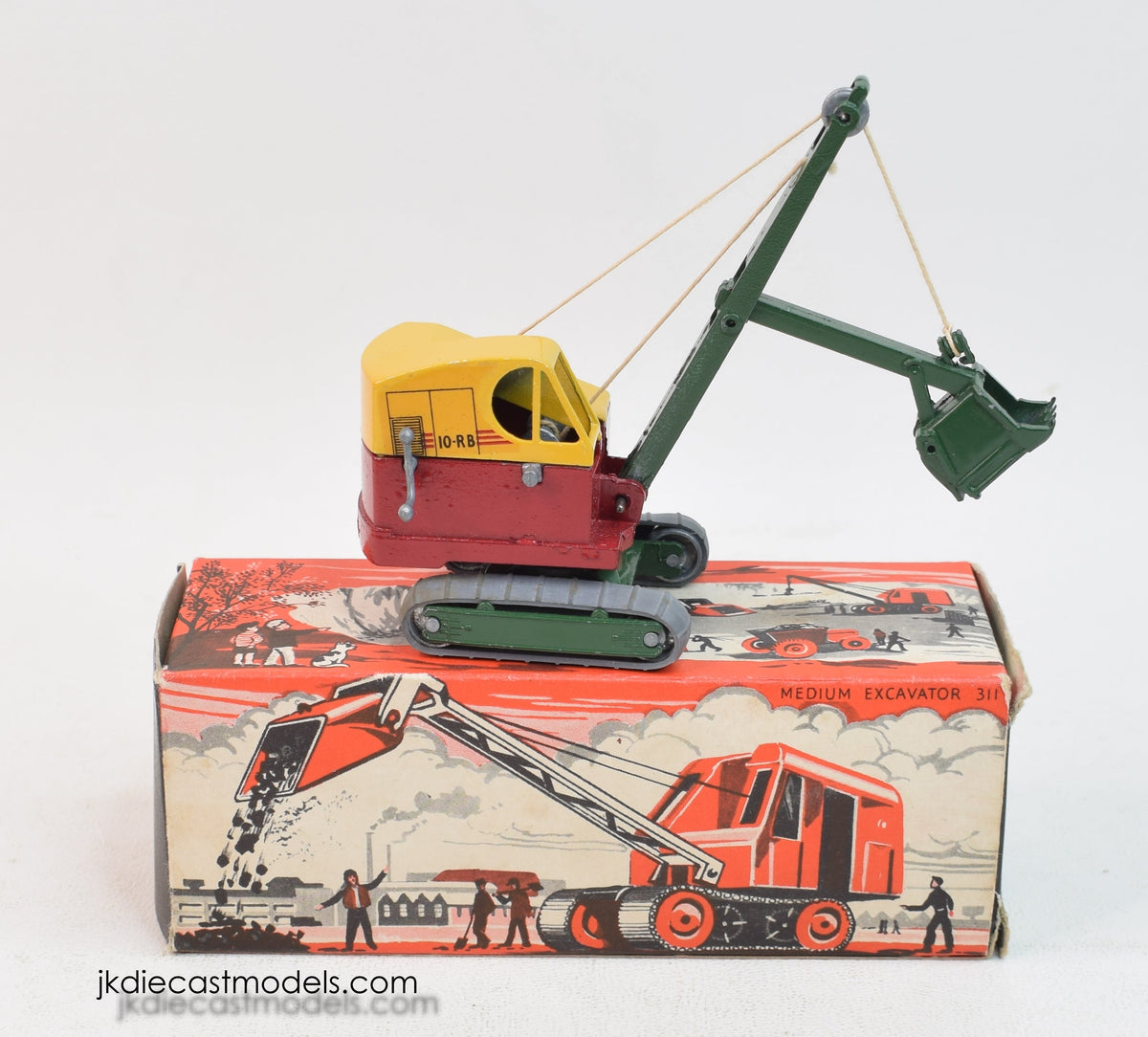 Benbros Qualitoy 311 Medium Excavator Very Near Mint/Boxed