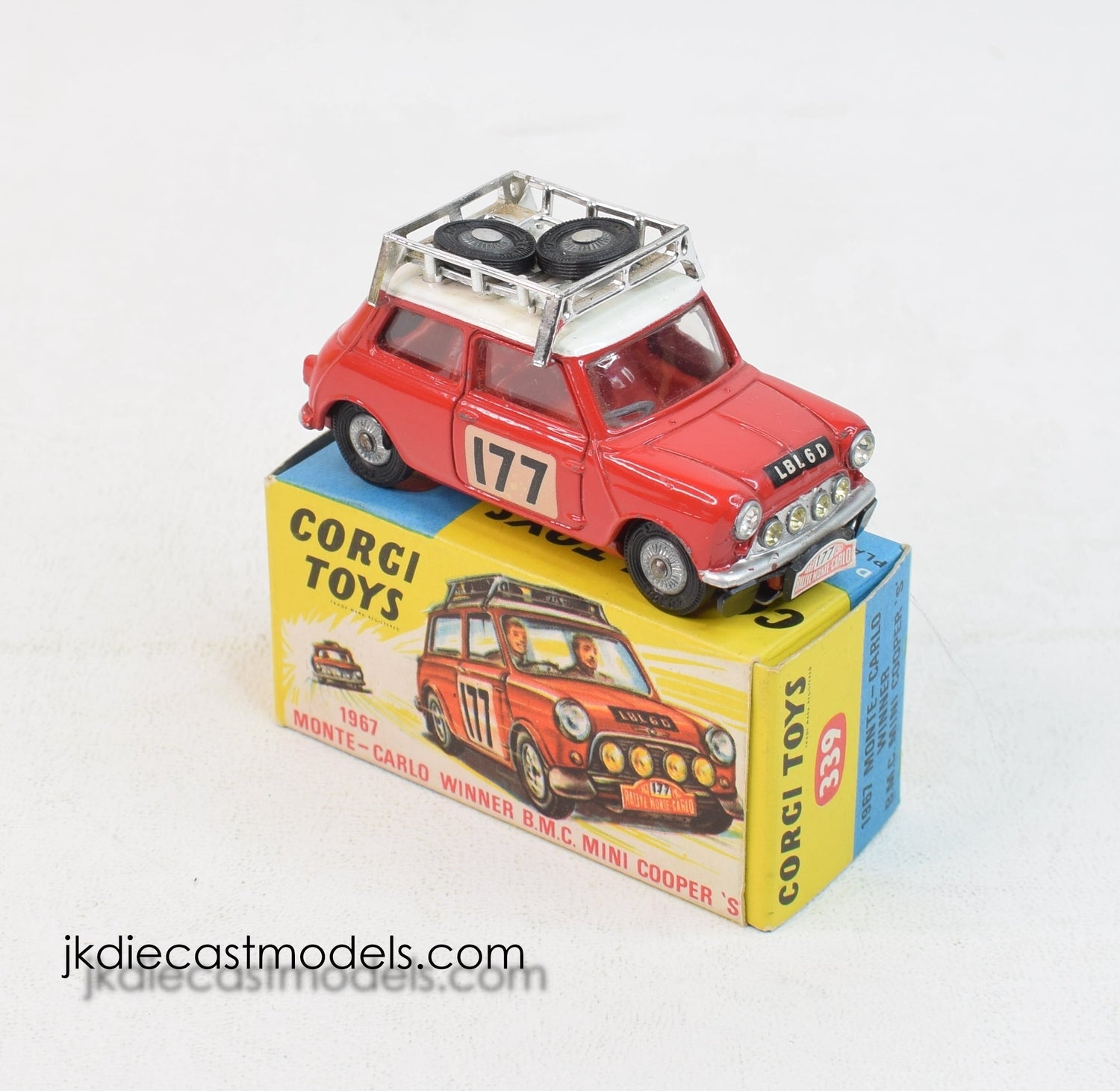 Corgi Toys 339 Austin Mini Cooper S （60年代絶版品
