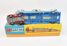 Corgi toys 1101 Bedford 'Carrimore' Transporter Very Near Mint/Boxed (Rare black letter decals)