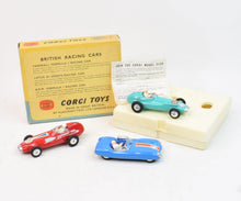 Corgi toys Gift set 5 British Racing cars Very Near Mint/Boxed