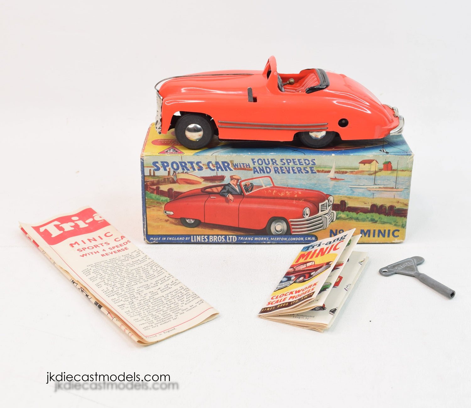 Tri-ang No.2 Minic Sports car Virtually Mint/Boxed