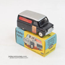 Corgi Toys 421 Bedford Van 'Evening Standard' Very Near Mint/Boxed (Silver roof)