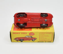 Dinky toy 120 Jaguar e-type Virtually Mint/Boxed