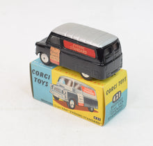 Corgi Toys 421 Bedford Van 'Evening Standard' Very Near Mint/Boxed (Silver roof)