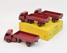 Dinky toy 30w Electric Articulated Lorry Trade pack of 3 'Hard Rock' Collection