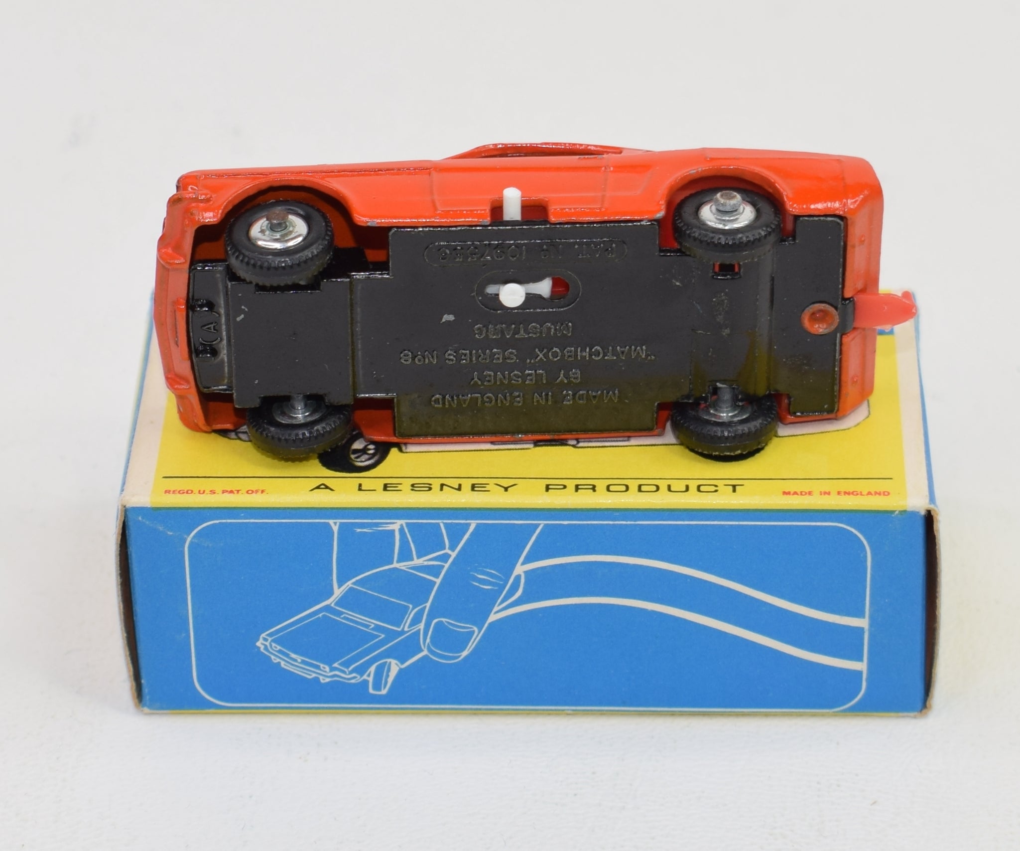 Matchbox Superfast Ford GT Mustang 1980's Retro Toy - a photo on Matchbox Superfast Ford GT Mustang 1980's Retro Toy - a photo on