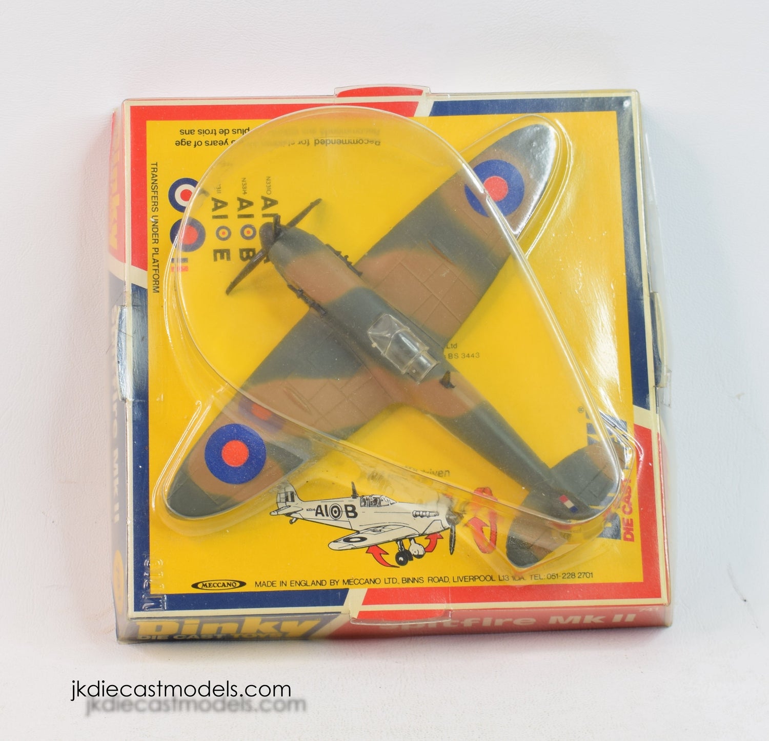 Dinky toys 741 Spitfire Mk II Mint/Boxed