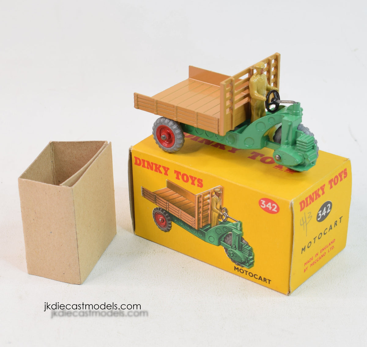 Dinky toy 342 Motocart Virtually Mint/Lovely box