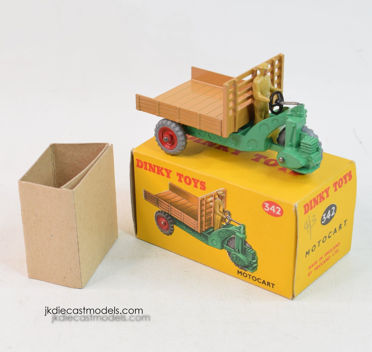 Dinky toy 342 Motocart Virtually Mint/Lovely box