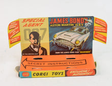 Corgi Toys 261 James Bond DB5 Virtually Mint/Boxed (With indicator casting)