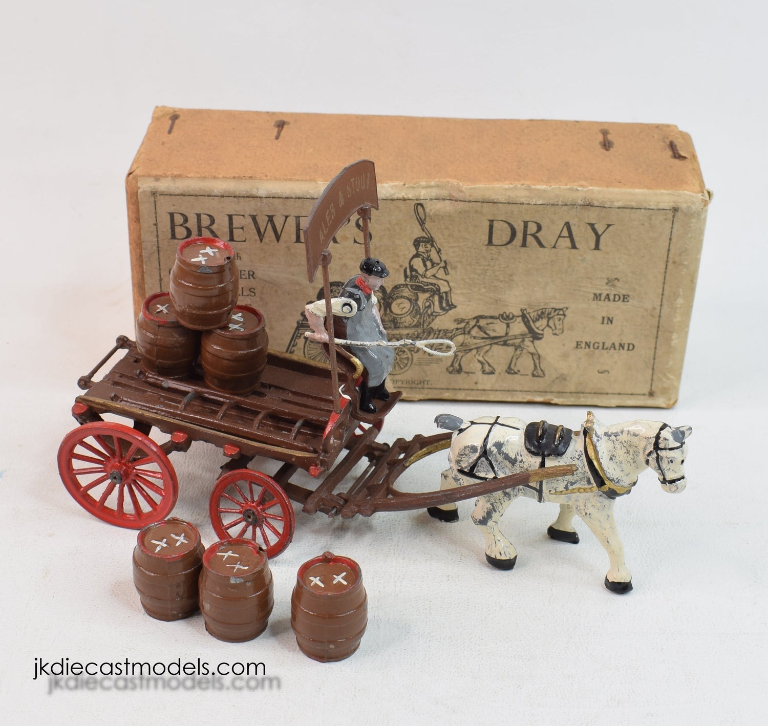 F.G Taylor Brewer's Dray Very Near Mint/Boxed 'Lewes' Collection