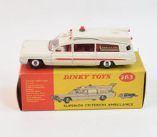 Dinky toys 263 Superior Criterion Ambulance Very Near Mint/Boxed