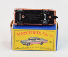 Matchbox Lesney 22 Vauxhall Cresta Virtually Mint/Boxed