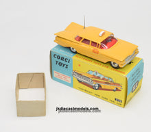 Corgi toys 221 'Chevrolet' New York Taxi Virtually Mint/Boxed