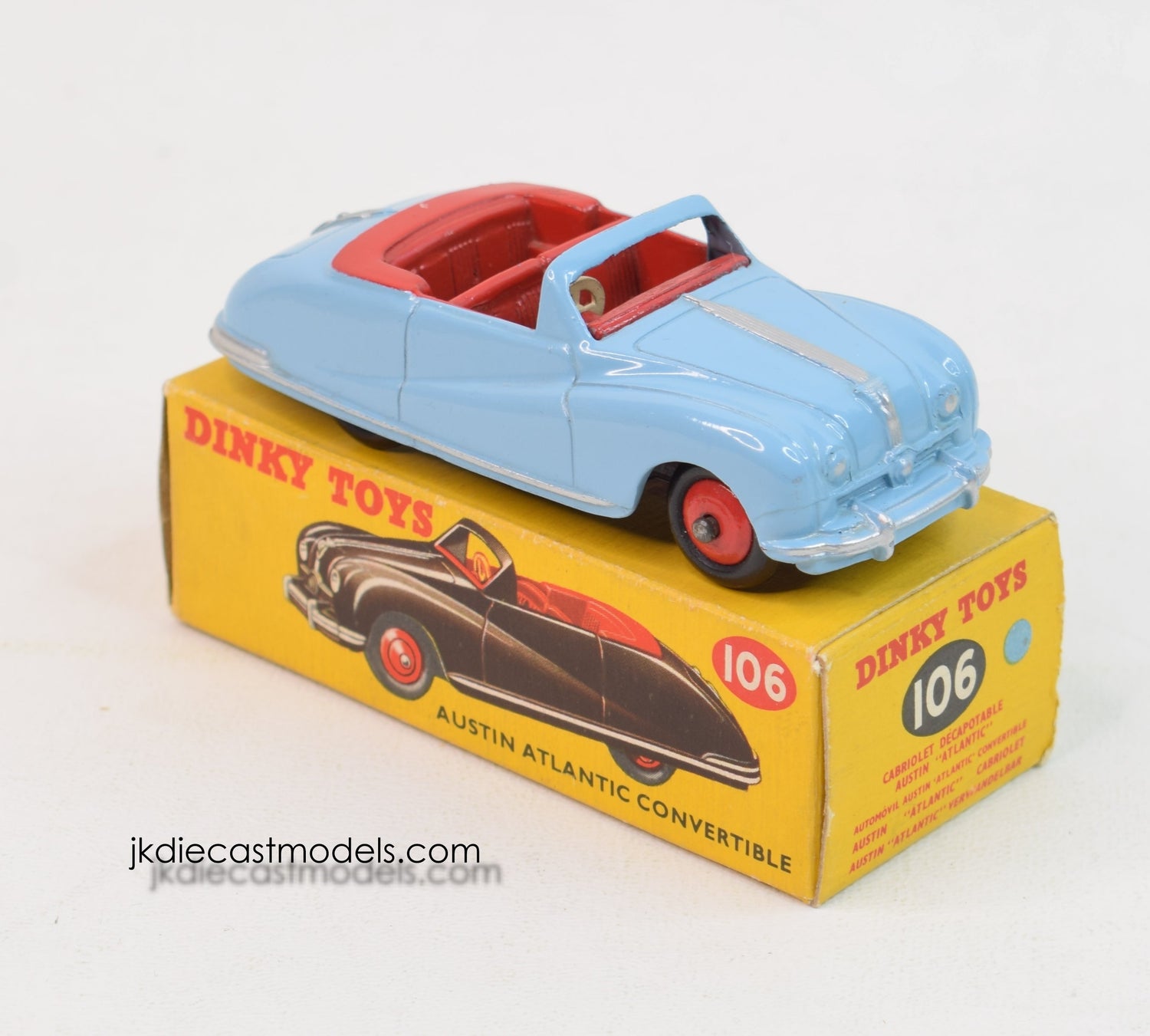 Dinky Toys 106 Austin Atlantic Virtually Mint/Boxed 'Dinky sports car' Collection