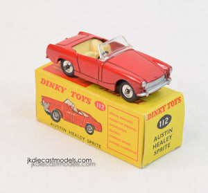 Dinky Toys 112 Austin Healy Sprite Virtually Mint/Boxed 'Dinky sports car' Collection