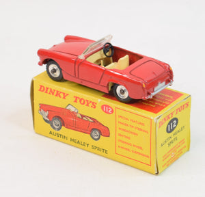 Dinky Toys 112 Austin Healy Sprite Virtually Mint/Boxed 'Dinky sports car' Collection