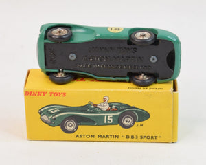 French Dinky 506 Aston Martin DB3 Virtually Mint/Boxed 'Dinky sports car' Collection