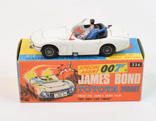 Corgi toys 336 James Bond Toyota Very Near Mint/Boxed