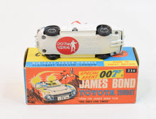 Corgi toys 336 James Bond Toyota Very Near Mint/Boxed