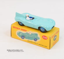 Dinky Toys 238 D type Jaguar Virtually Mint/Boxed 'Dinky sports car' Collection