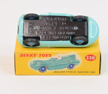 Dinky Toys 238 D type Jaguar Virtually Mint/Boxed 'Dinky sports car' Collection