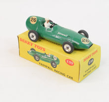 Dinky toys 239 Vanwall Virtually Mint/Nice box (RN26 decals)